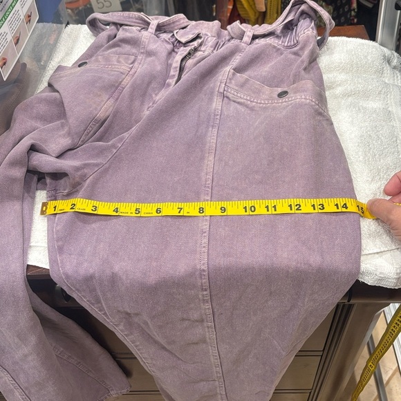 EUC SEA- Idun Paperbag Straight-Leg Jeans. Size 12 - Picture 11 of 11